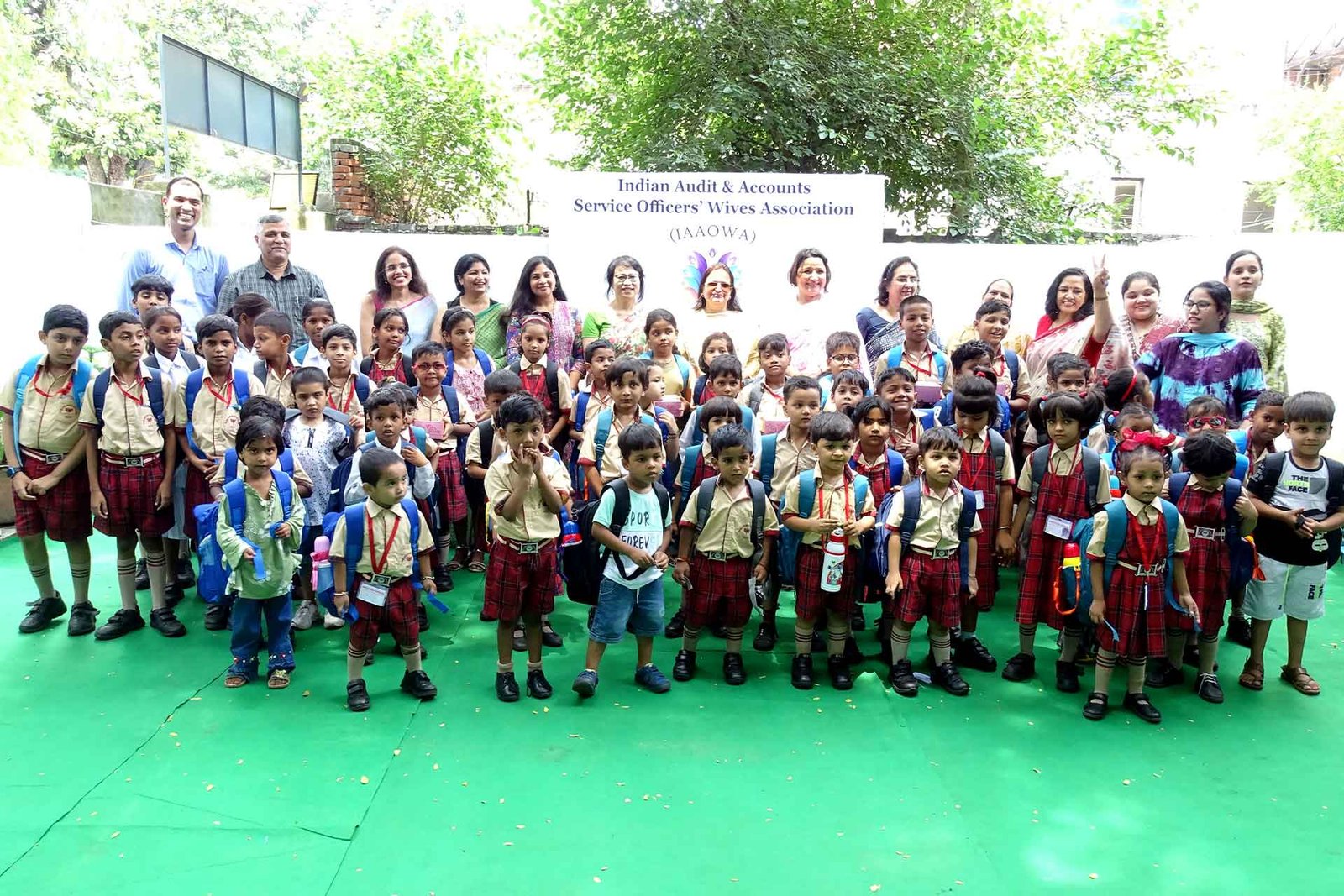 School bag donation 25th July 2023