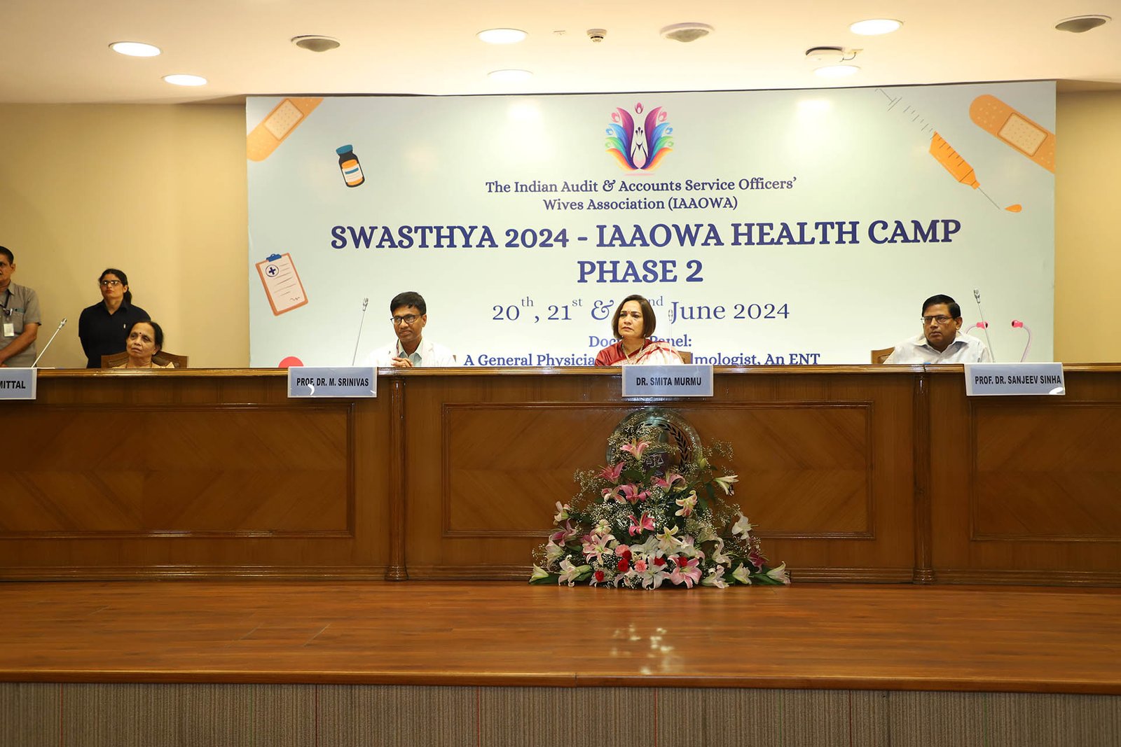 Swasthya 2024 - IAAOWA Health Camp, Phase-II (20th, 21st & 22nd June 2024)