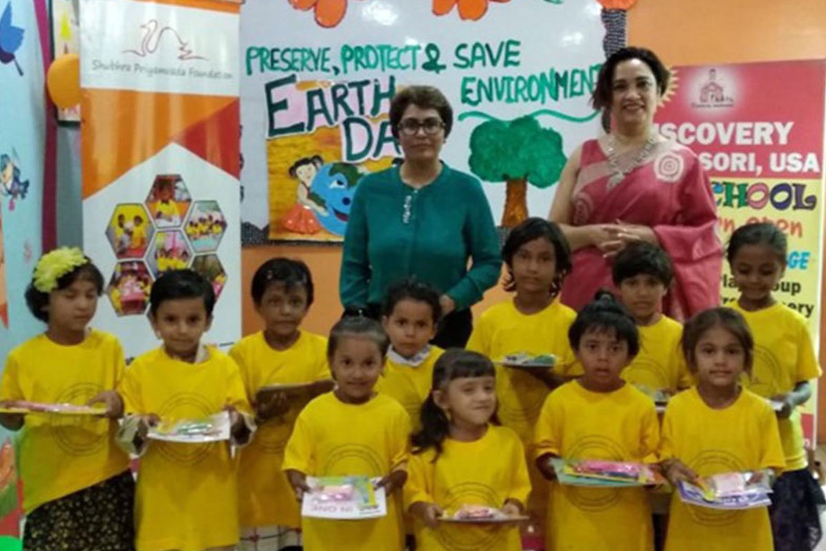 Educated the children about the importance of conservation of environment