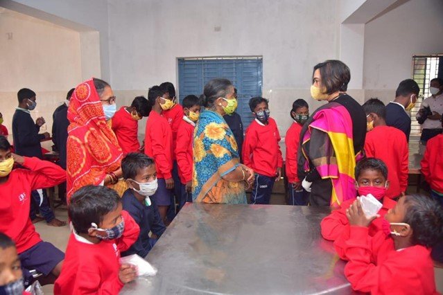 Donation of Jackets to children of the Utkal Bala Ashram, Balasore