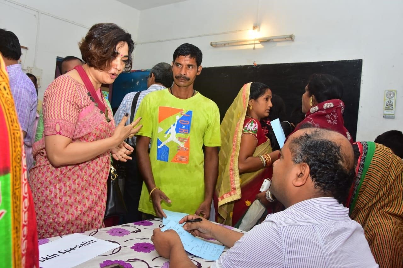 Health camp in Balasore district of Odisha