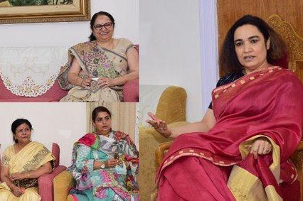 Interacted with a delegation of Prominent Kashmiri Pandit Women